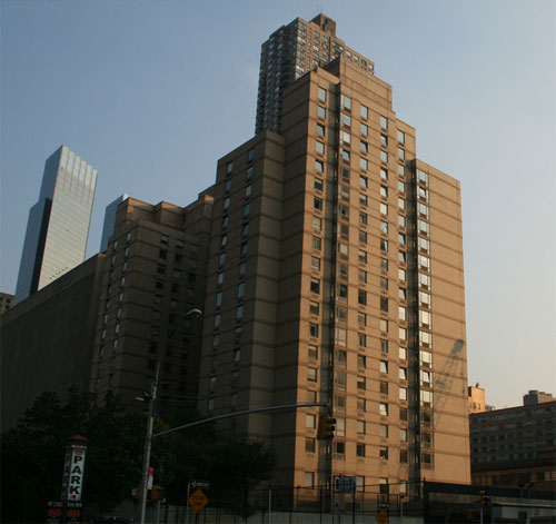 McMahon Residence Hall at Fordham's Lincoln Center campus McMahon Hall