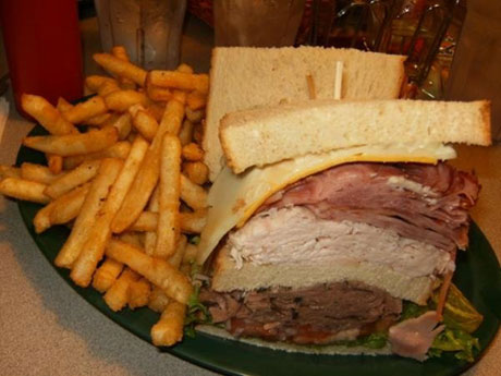 Dagwood Challenge at Ohio Deli