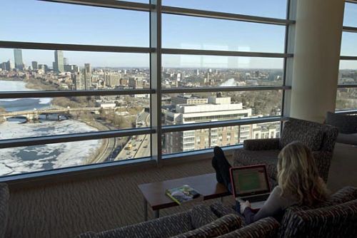 26th Floor Study Lounge at Student Village II, Boston U